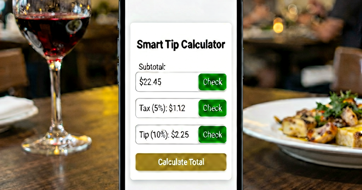 How to Calculate a Tip Without a Calculator